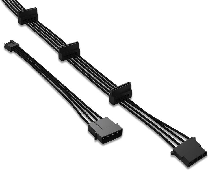 Image du produit be quiet! PSU vers 3 SATA + 1 HDD/Adaptateur HDD vers FDD, +