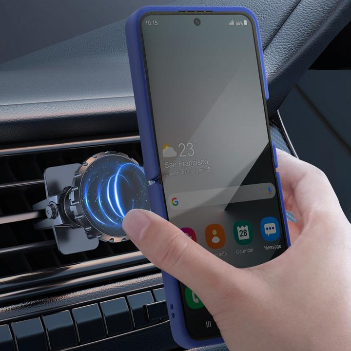 Immagine prodotto Avizar Custodia ad anello per Galaxy Z Flip 6 Supporto integrato (Samsung Galaxy Z Flip6)
