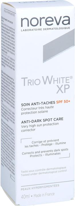 Actual product image Noreva TRIO WHITE XP 50+ (Sun cream face, SPF 50, 40 ml, 64 g)
