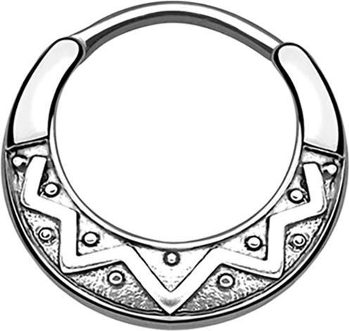 Immagine prodotto Star Piercing Ventaglio tribale Septum argento (Ottone, Acciaio chirurgico 316L)