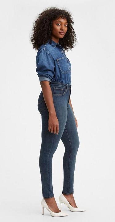 Actual product image Levis 721 Jeans High Rise Skinny blue story (W34/L32)