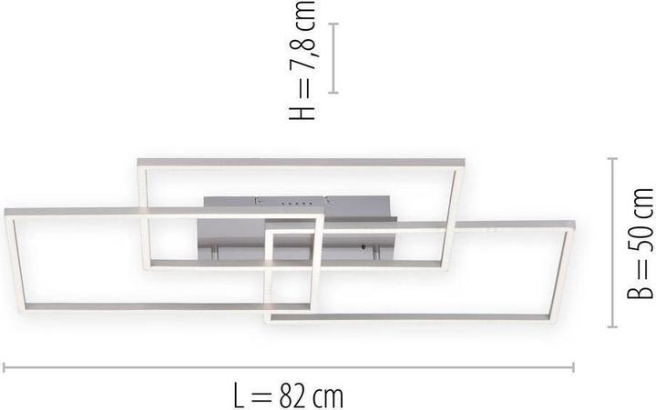 Produktbild Leuchten Direkt LED Deckenleuchte Iven (4680 lm)