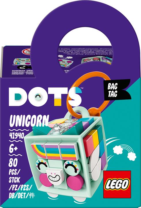 LEGO Taschenanhänger Einhorn (41940, LEGO Dots)
