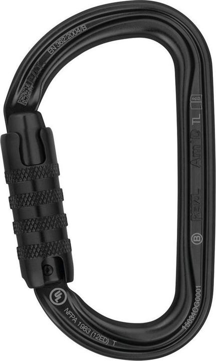 Image du produit No Name Mousqueton AMD Triact Lock noir PETZL