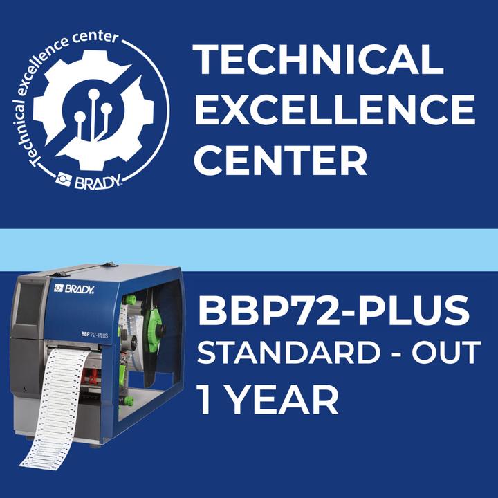 Productafbeelding Brady Servicecontract BBP72+ (12 Maanden)