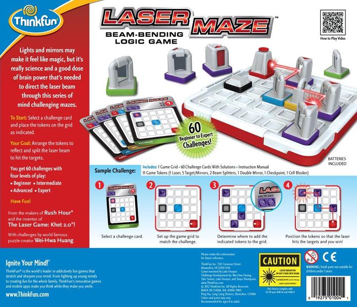 Immagine prodotto Thinkfun Labirinto laser (Tedesco, Inglese, Italiano, Francese)