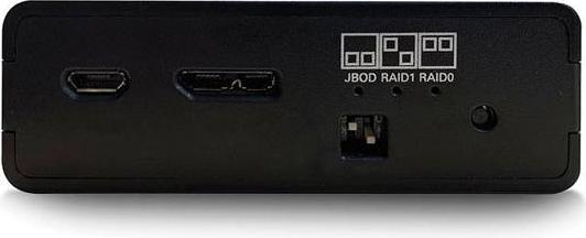 Actual product image Ewent 2.5" RAID SATA USB 3.0 Dual HDD SSD Enclosure, USB 3.2 Gen1 (2.5")