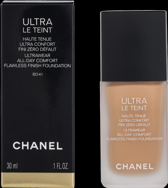 Actual product image Chanel Ultra Le Teint Flawless Finish Foundation (Bd41)