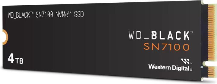 Actual product image WD SSD M.2 (2280) 4TB Black SN7100 PCIe 4.0/NVMe (4000 GB, M.2 2280)