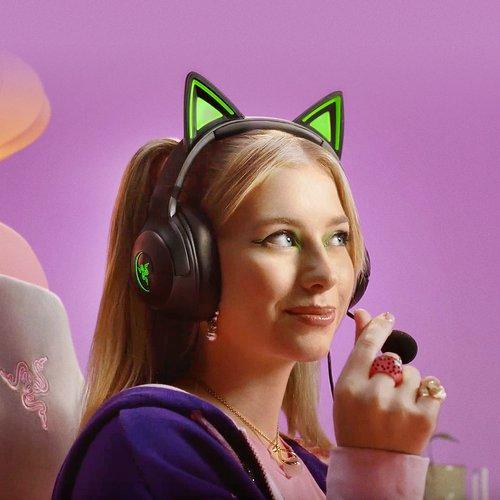 Actual product image Razer Kraken Kitty V2 (Cable)