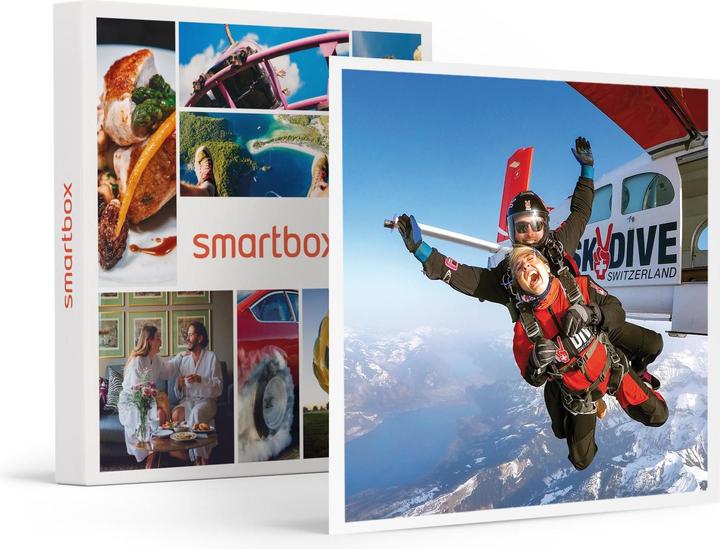Image du produit Smartbox Saut en parachute en tandem avec un moniteur dans les Alpes Suisses pour 1 personne (1 pers.)