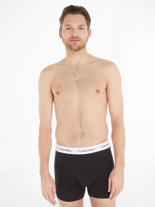 Produktbild Calvin Klein Trunk "Cotton Stretch" grau (S, 3er Pack)