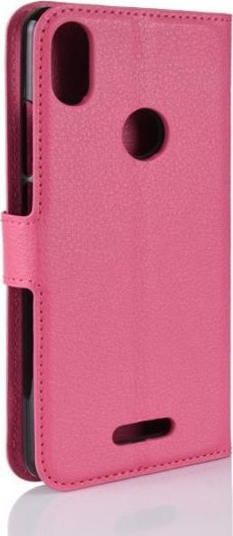 Actual product image MU Classic Litchi Leather Bookcover Series (Wiko View Max)