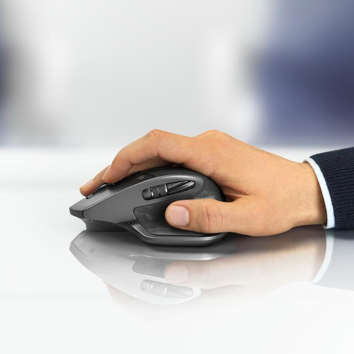 Actual product image Logitech Maus MX Master 2S - Schwarz (Wireless)