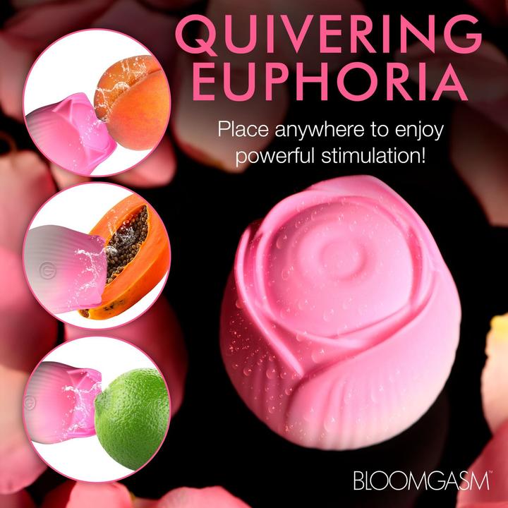Produktbild Frisky BLOOMGASM Pulsing Petals Stimulator Pulsierende RosenVibrator Rosa