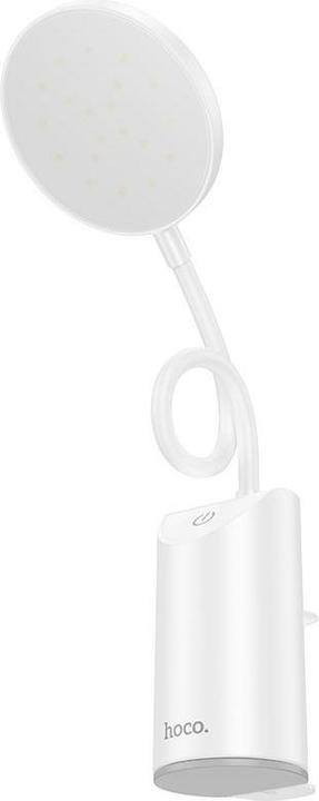 Produktbild Hoco Desc lamp HX10 Clip table lamp White (200 lm)