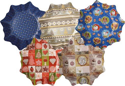 Produktbild Papstar Adventsteller, sternf”rmig, Durchmesser: 280 mm (2 x)