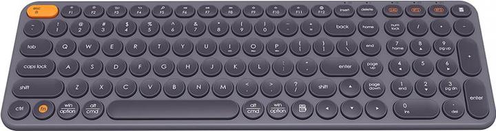 Actual product image Baseus Wireless Tri-Mode Keyboard K01B (Grey) (US, Wireless, Cable)