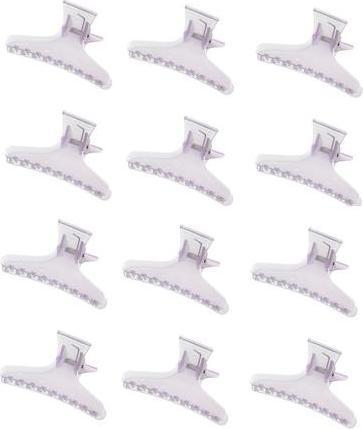 Actual product image Comair Compartment clamps 12er lilac large (12 pcs.)