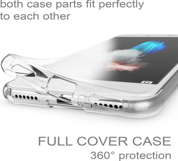 Image du produit Nalia Étui pour téléphone portable 360 degrés (Huawei P8 Lite (2017))