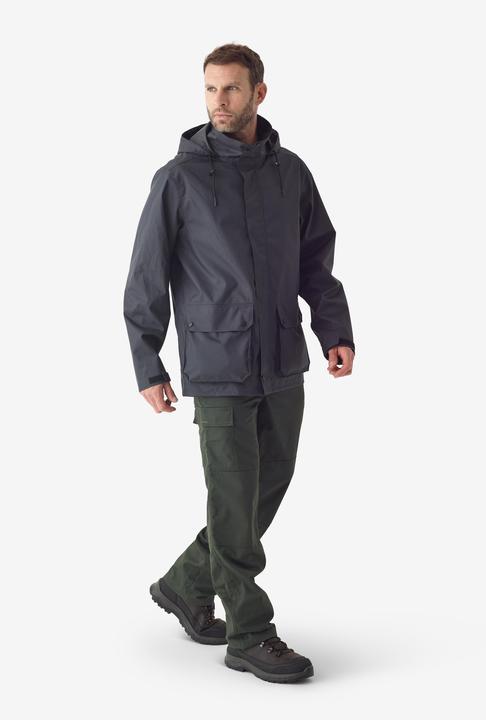 Produktbild Solognac Regenjacke 500 grau (XL)