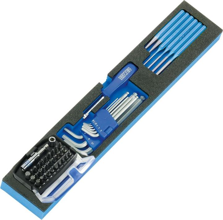 Image du produit HEYCO Boîte à outils de montage avec modules (96 pièces)