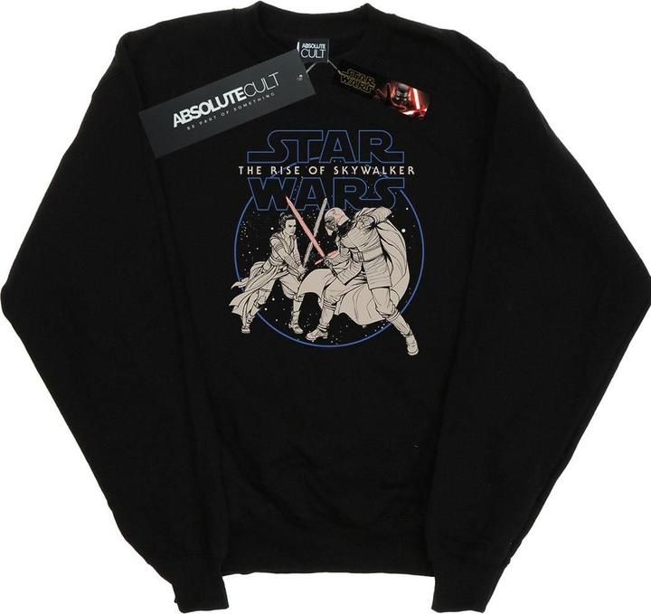 Star Wars The Rise Of Skywalker Rey And Kylo Combat Sweatshirt (XL)