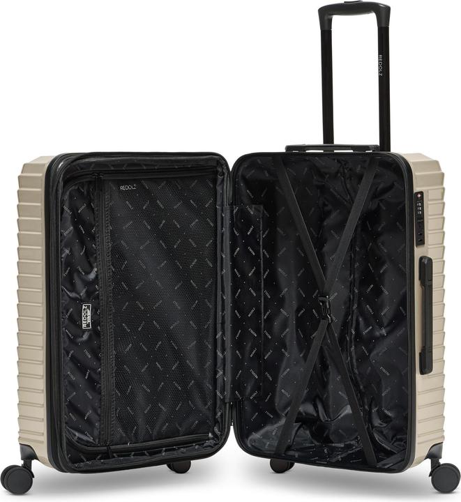 Produktbild Redolz Essentials 18 4 Rollen Kofferset 3-teilig mit Dehnfalte (226 l, XL (ab 115l))