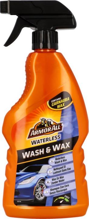 Armor All Waterless Wash & Wax 500 ml (500 ml, Flüssiges Shampoo)
