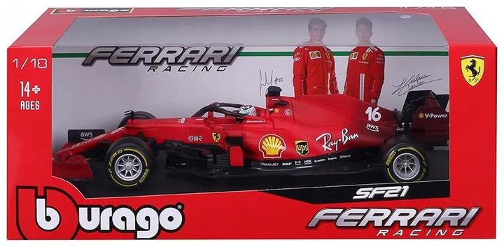 Actual product image Bburago Ferrari F1 2021