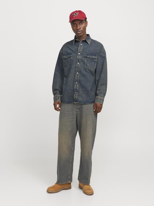 Actual product image Jack & Jones Joraustin Denim Shirt Ls Styd Aw24 (S)