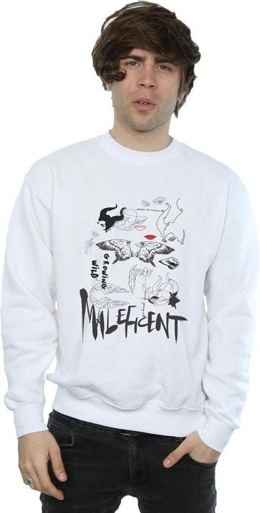 Produktbild Disney Maleficent Mistress Of Evil Growing Wild Collage Sweatshirt (S)