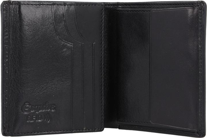 Actual product image Esquire Toscana wallet RFID protection leather 9 cm