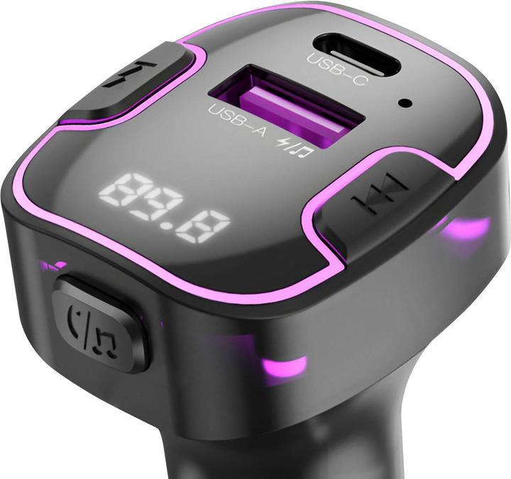 Immagine prodotto xO trasmettitore FM BCC12 Bluetooth MP3 caricatore per auto 3,1A nero