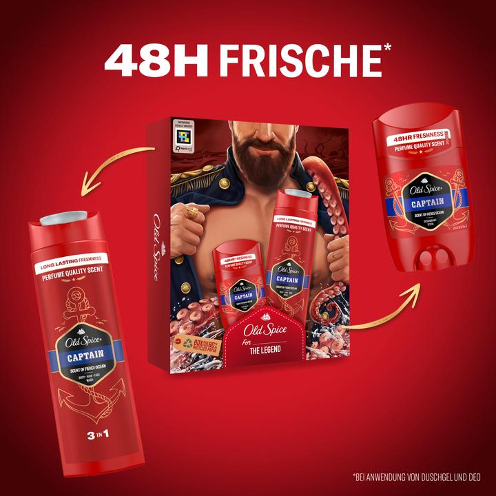 Actual product image Old Spice Dark Captain (Stick, 50 ml)