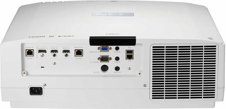 Image du produit NEC PA853W - Projecteur 3-LCD - 3D - 8500 ANSI lumens - WXGA (1280 x 800) (WXGA, 8500 lm)
