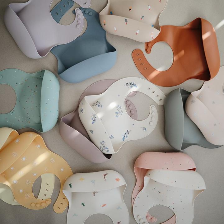 Produktbild Mushie Silikon Ltzchen Blush Powder Blue