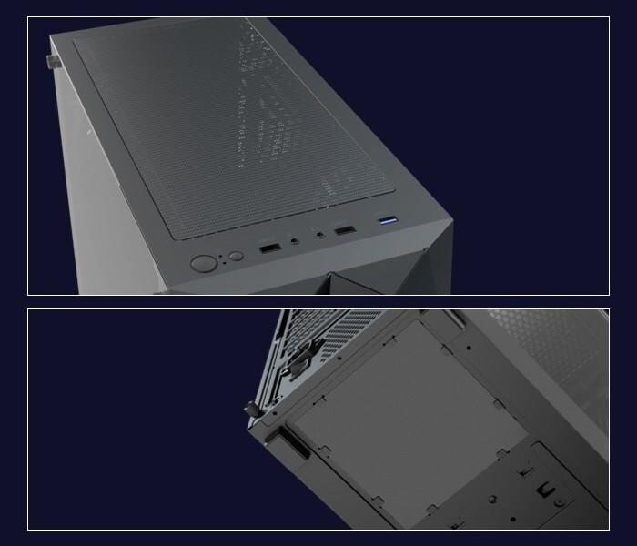 Produktbild AeroCool Volcan-G-BK-v1 (mATX, ATX, Mini-ITX)