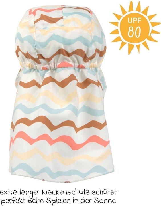 Produktbild Lässig Baby-Bademode Schirmmütze mit Nackenschutz LSF Sun Protection (50, 51)