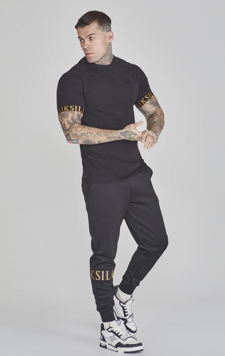 Actual product image Siksilk T-Shirt Tech T-Shirt in Black (S)