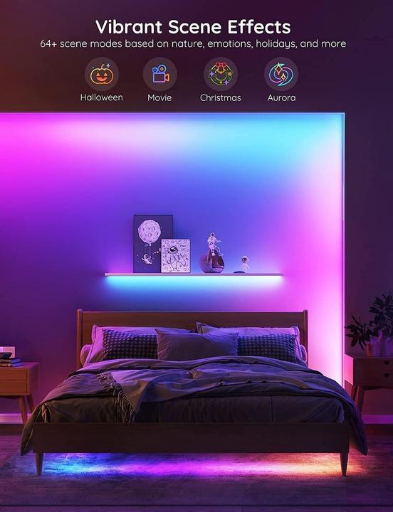 Produktbild Govee LED Stripe RGBICWW Skyline Strip Light, Lampensockel: LED (RGBIC, 400 cm, Indoor)