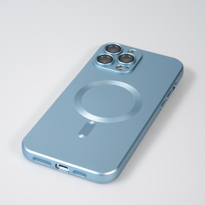 Produktbild PhoneLook Hülle Gummi weich mit Kameraschutzglas MagSafe (Apple iPhone 14 Pro Max)
