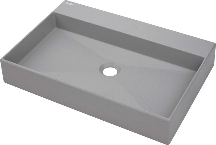 Immagine prodotto Deante Lavabo da appoggio in granito con spazio per un rubinetto - 60x40 cm (400 mm, 600 mm)