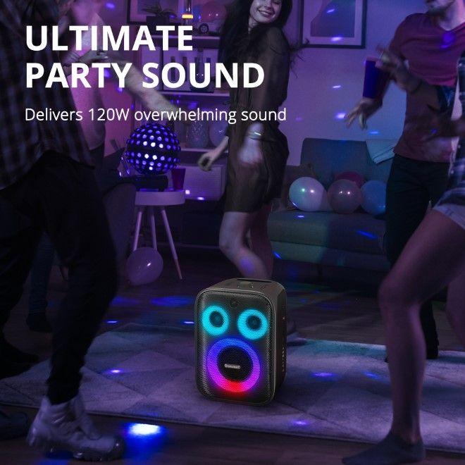 Image du produit Tronsmart Enceinte sans fil Bluetooth Halo 110 (noir) (18 h, Fonctionnement sur batterie)