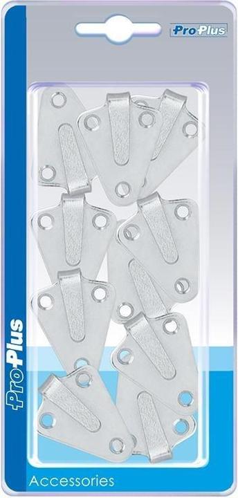 Immagine prodotto ProPlus Ganci per teloni in metallo 40x45mm piegati 10 pezzi in blister