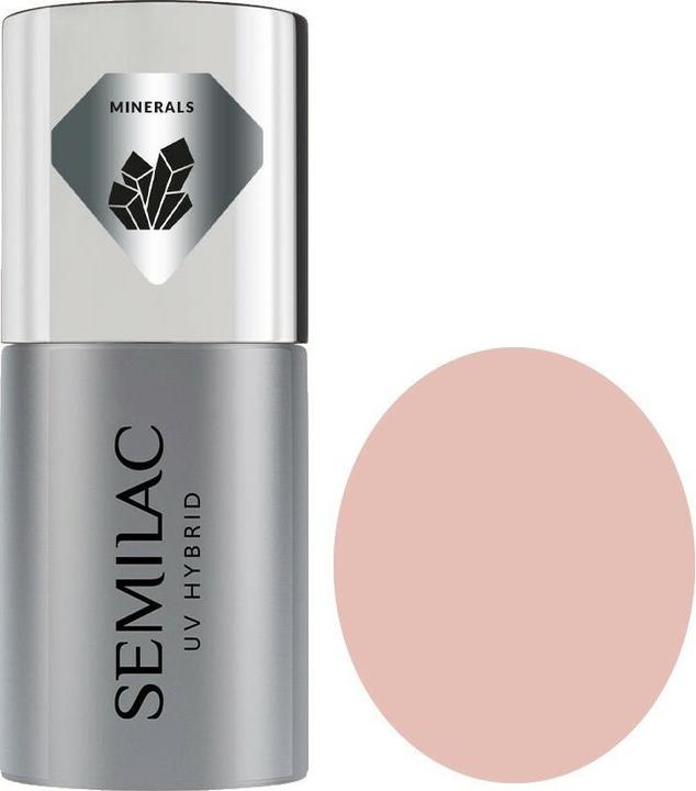 Actual product image Semilac Base for hybrid varnishes Mineral Strong Base 7ml universal (Base coat)
