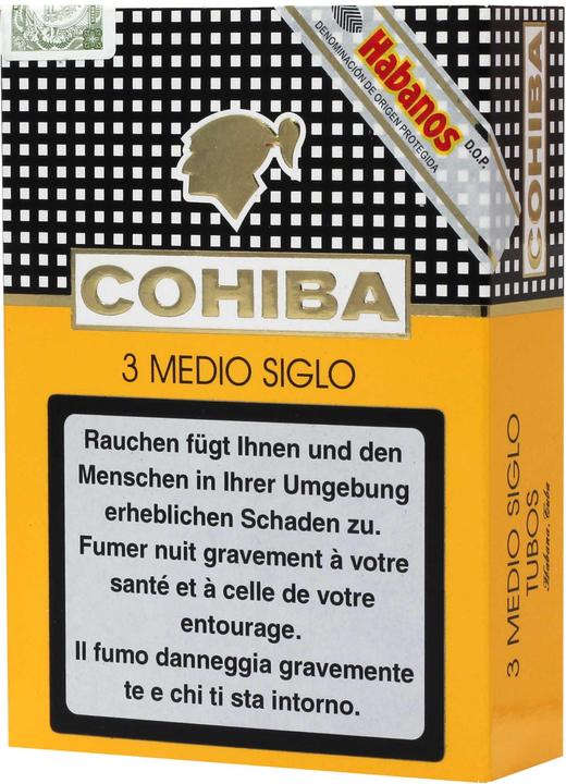 Cohiba Cigars Linea 1492 Siglo I Tubos (Sparkling mineral)