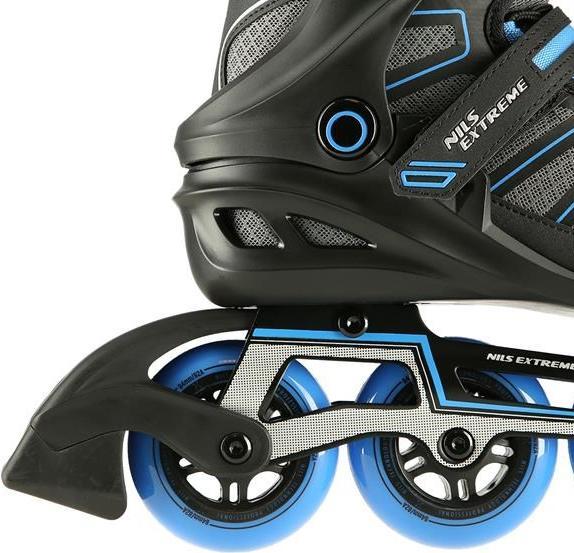 Actual product image Nils Roller skates NA14217 Black-Blue SIZE 42 IN-LINE SKATES EXTREME (42)