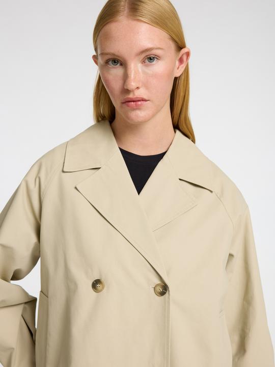 Actual product image Selected Femme Slfcilo Short Trenchcoat Noos (40)