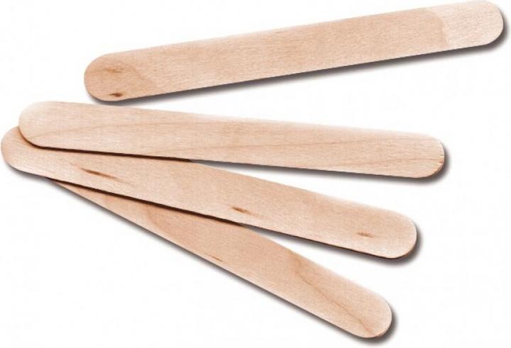 ItalWax Holzstäbchen gross 100 Stk. (100 x)